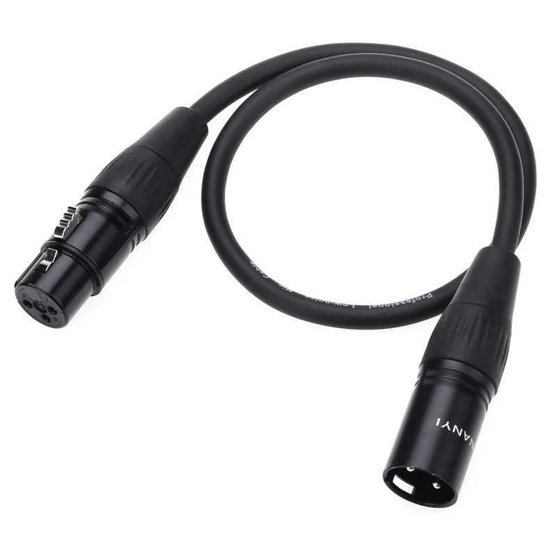 NANYI Microphone Cable XLR Female to XLR Male Patch Cables,1.6Feet - Image 2